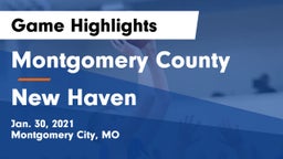 Montgomery County  vs New Haven Game Highlights - Jan. 30, 2021