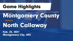 Montgomery County  vs North Callaway  Game Highlights - Feb. 23, 2021