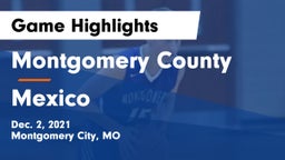 Montgomery County  vs Mexico  Game Highlights - Dec. 2, 2021