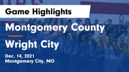 Montgomery County  vs Wright City  Game Highlights - Dec. 14, 2021