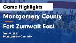 Montgomery County  vs Fort Zumwalt East  Game Highlights - Jan. 5, 2022