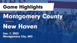 Montgomery County  vs New Haven Game Highlights - Jan. 7, 2022