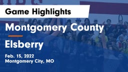 Montgomery County  vs Elsberry  Game Highlights - Feb. 15, 2022