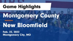 Montgomery County  vs New Bloomfield Game Highlights - Feb. 22, 2022