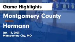 Montgomery County  vs Hermann  Game Highlights - Jan. 14, 2023