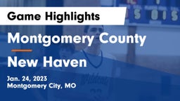 Montgomery County  vs New Haven Game Highlights - Jan. 24, 2023