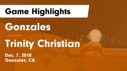 Gonzales  vs Trinity Christian  Game Highlights - Dec. 7, 2018