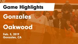 Gonzales  vs Oakwood  Game Highlights - Feb. 5, 2019