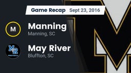 Recap: Manning  vs. May River  2016