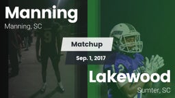 Matchup: Manning vs. Lakewood  2017