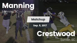 Matchup: Manning vs. Crestwood  2017
