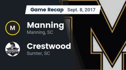 Recap: Manning  vs. Crestwood  2017