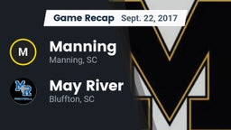 Recap: Manning  vs. May River  2017