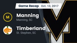 Recap: Manning  vs. Timberland  2017