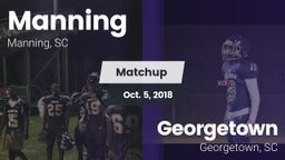 Matchup: Manning vs. Georgetown  2018
