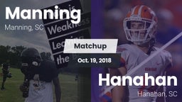 Matchup: Manning vs. Hanahan  2018