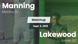 Matchup: Manning vs. Lakewood  2019