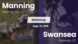 Matchup: Manning vs. Swansea  2019