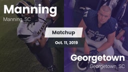 Matchup: Manning vs. Georgetown  2019