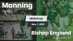 Matchup: Manning vs. Bishop England  2019