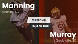 Matchup: Manning vs. Murray  2020