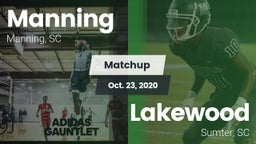 Matchup: Manning vs. Lakewood  2020