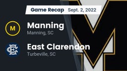 Recap: Manning  vs. East Clarendon  2022