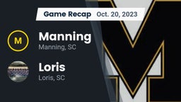 Recap: Manning  vs. Loris  2023