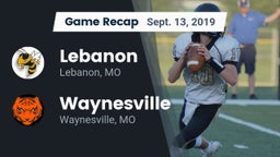 Recap: Lebanon  vs. Waynesville  2019