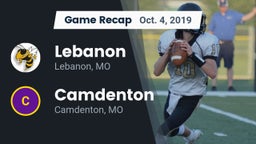 Recap: Lebanon  vs. Camdenton  2019
