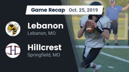 Recap: Lebanon  vs. Hillcrest  2019