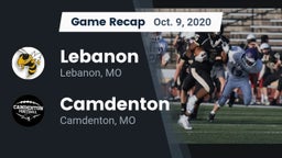 Recap: Lebanon  vs. Camdenton  2020