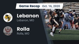 Recap: Lebanon  vs. Rolla  2020