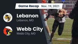 Recap: Lebanon  vs. Webb City  2021