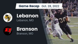 Recap: Lebanon  vs. Branson  2022