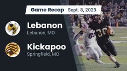 Recap: Lebanon  vs. Kickapoo  2023
