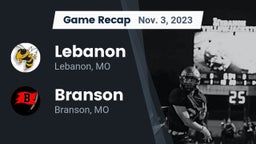 Recap: Lebanon  vs. Branson  2023