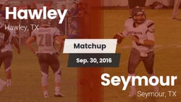 Matchup: Hawley vs. Seymour  2016