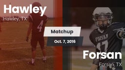 Matchup: Hawley vs. Forsan  2016