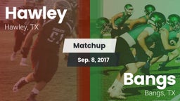 Matchup: Hawley vs. Bangs  2017