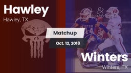 Matchup: Hawley vs. Winters  2018