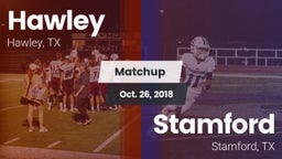 Matchup: Hawley vs. Stamford  2018