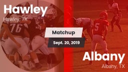 Matchup: Hawley vs. Albany  2019
