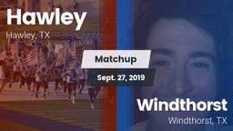 Matchup: Hawley vs. Windthorst  2019