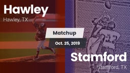 Matchup: Hawley vs. Stamford  2019