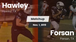 Matchup: Hawley vs. Forsan  2019