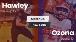 Matchup: Hawley vs. Ozona  2019