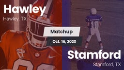 Matchup: Hawley vs. Stamford  2020