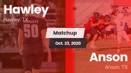 Matchup: Hawley vs. Anson  2020