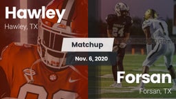Matchup: Hawley vs. Forsan  2020